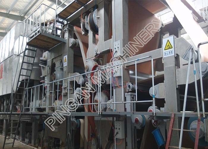 3600mm White Paper Mill Machinery Two Wire For Making Fluting Paper