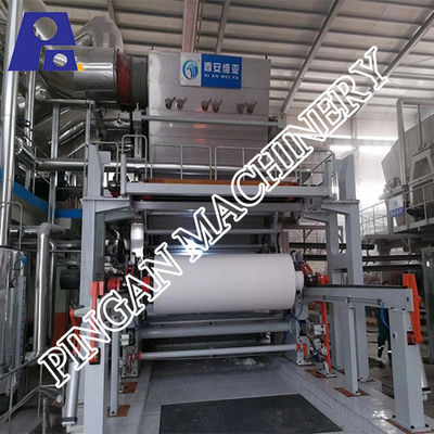 40gsm 3400mm Gauge 780m/Min Tissue Paper Machine